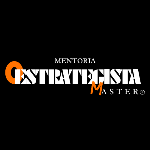 MENTORIA O ESTRATEGISTA MASTER LOGO PRETA